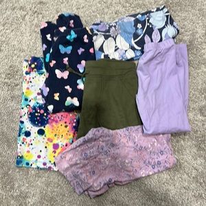 Bundle/lot girls 10/12 spring and summer bottoms